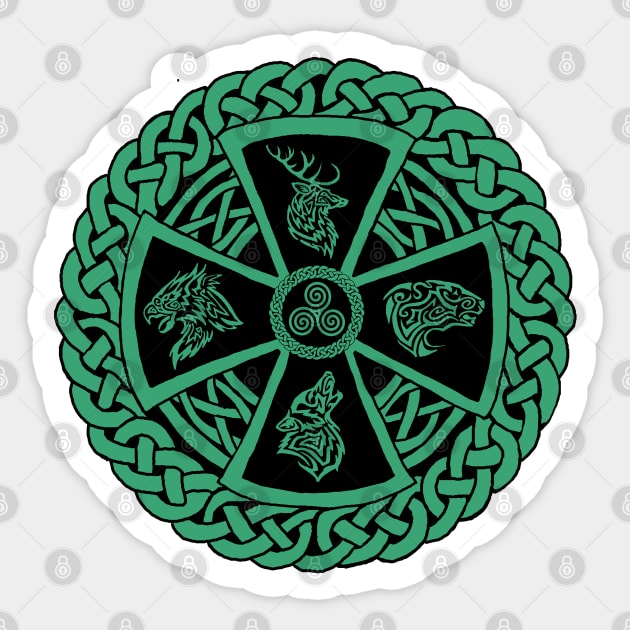 Celtic Nature Sticker by Astrablink7